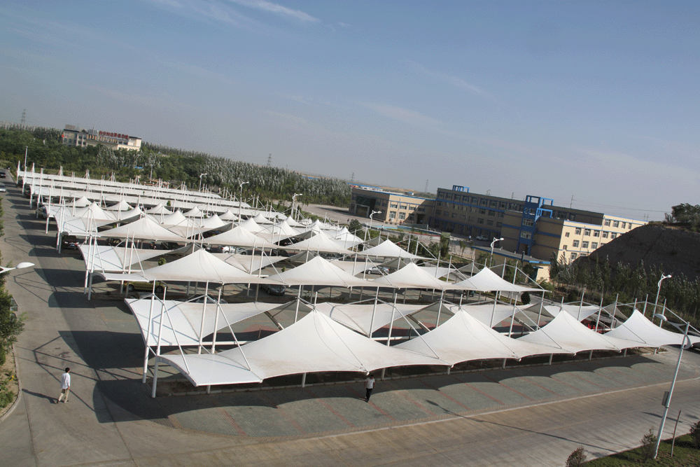 膜結構車棚有哪些造型？