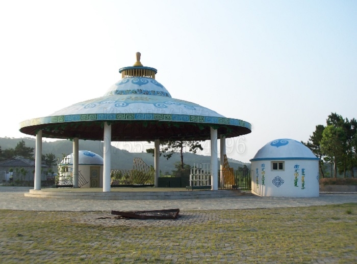 【風景區(qū)遮陽棚設(shè)計】蒙古包休息涼亭雨篷加工定制