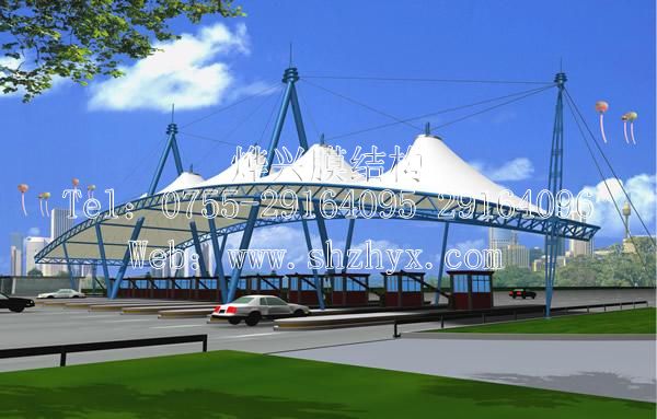 多樣化的張拉膜，現(xiàn)代建筑的首選