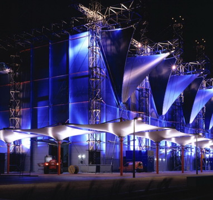 【酒店會所娛樂裝飾膜結構設計】KTV裝飾張拉膜定制